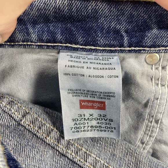 Wrangler‎ Jeans Mens 32X32 Blue Mid Rise Western Cowboy Outdoor Workwear - Picture 11 of 12